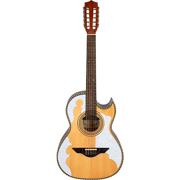 H. Jimenez LBQ4E El Patron Acoustic-Electric Bajo Quinto Natural