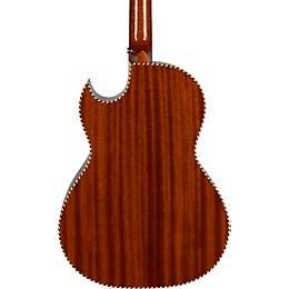 H. Jimenez LBQ3E El Murcielago Acoustic-Electric Bajo Quinto Natural