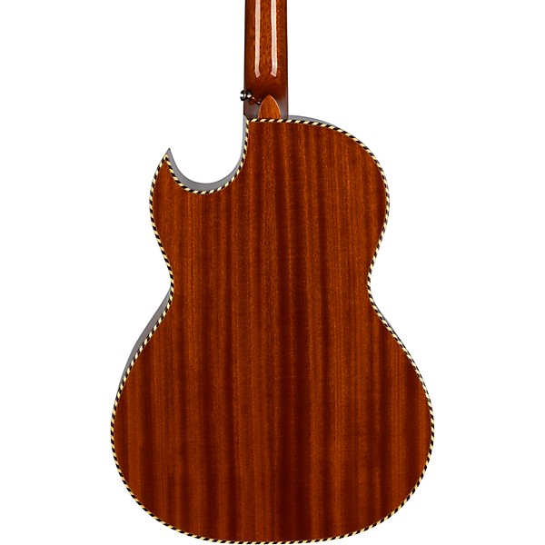 H. Jimenez LBQ3E El Murcielago Acoustic-Electric Bajo Quinto Natural