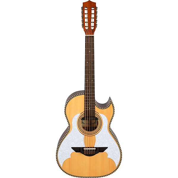 H. Jimenez LBQ3E El Murcielago Acoustic-Electric Bajo Quinto Natural