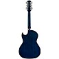 H. Jimenez LBQ4E El Patron Acoustic-Electric Bajo Quinto Transparent Blue