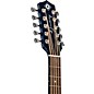 H. Jimenez LBQ4E El Patron Acoustic-Electric Bajo Quinto Transparent Blue