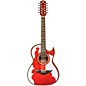 H. Jimenez LBQ4E El Patron Acoustic-Electric Bajo Quinto Transparent Red