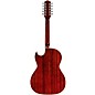 H. Jimenez LBQ4E El Patron Acoustic-Electric Bajo Quinto Transparent Red