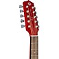 H. Jimenez LBQ4E El Patron Acoustic-Electric Bajo Quinto Transparent Red