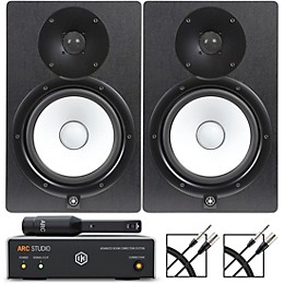 Yamaha HS8 8" Studio Monitor Pair with IK Multimedia ARC Studio Advanced Room Correction System