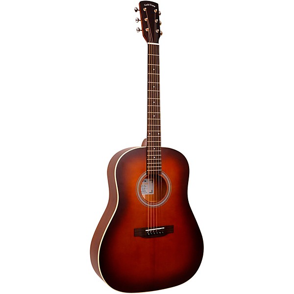 Gold Tone GT-Bell All Solid Wood Slope Shoulder Acoustic-Electric Guitar Burst