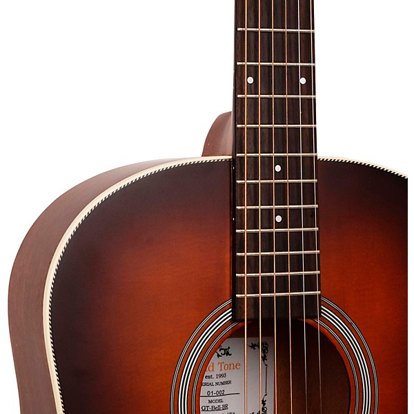 Gold Tone GT-Bell All Solid Wood Slope Shoulder Acoustic-Electric Guitar Burst