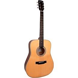 Gold Tone GT-Dread All Solid Wood Dreadnought Acoustic-Electric Guitar Natural