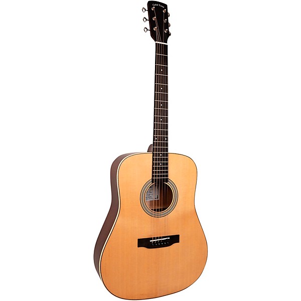 Gold Tone GT-Dread All Solid Wood Dreadnought Acoustic-Electric Guitar Natural