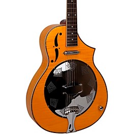 Gold Tone Mojo Round-Neck Acoustic-Electric Resonator Guitar Blonde