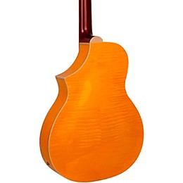 Gold Tone Mojo Round-Neck Acoustic-Electric Resonator Guitar Blonde