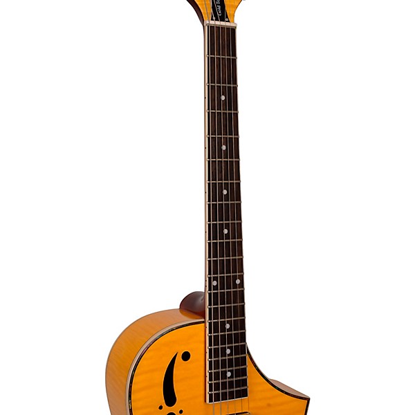 Gold Tone Mojo Round-Neck Acoustic-Electric Resonator Guitar Blonde