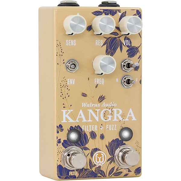 Walrus Audio Kangra Filter Fuzz Effects Pedal Floral Series 2024 Beige