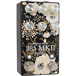 Walrus Audio 385 MkII Overdrive Effect Pedal Floral Series 2024 Black