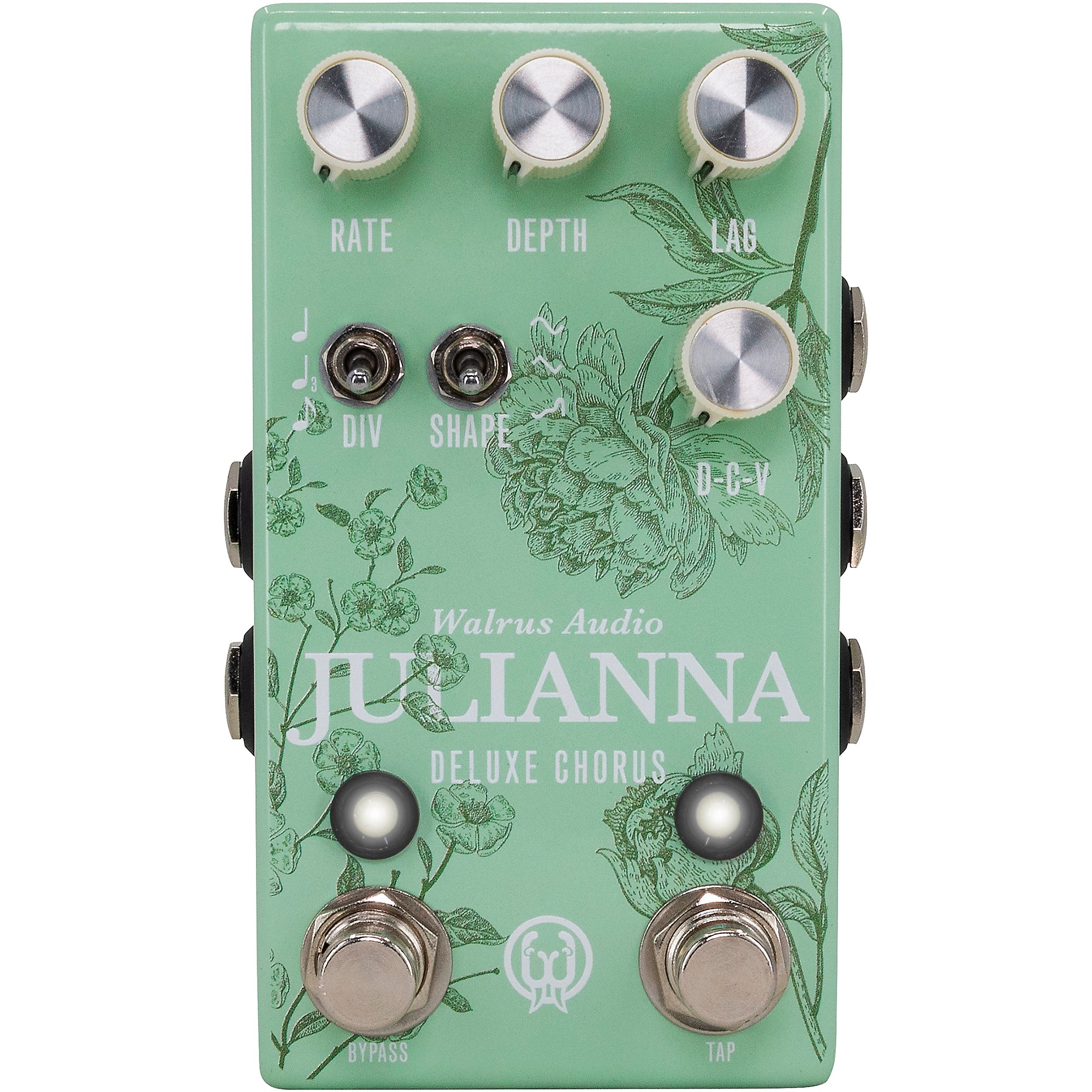 Walrus Audio Julianna Deluxe Chorus/Vibrato Effects Pedal Floral