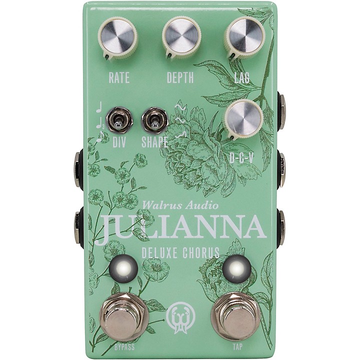 Walrus Audio Julianna Deluxe Chorus/Vibrato Effects Pedal Floral