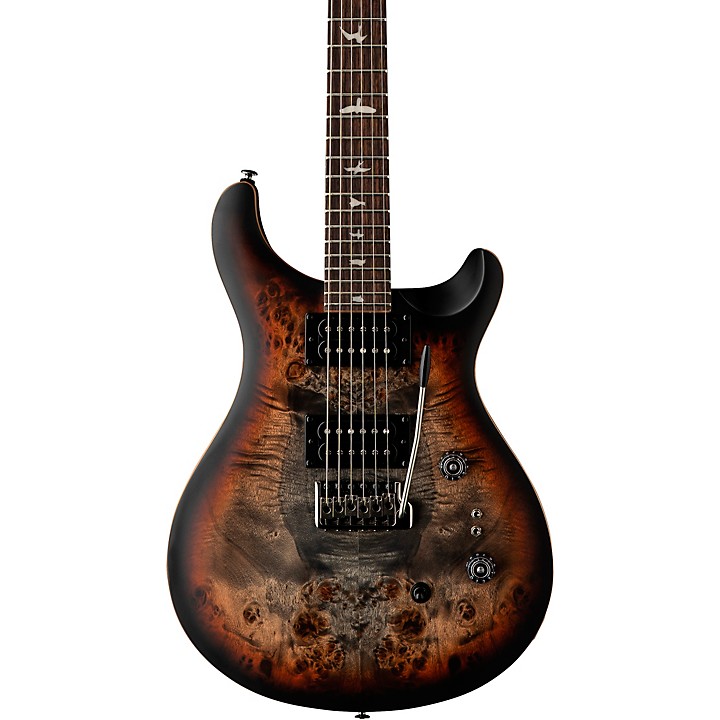 PRS SE Exotic Custom 24 Swamp Ash Burl Electric Guitar