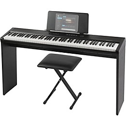 Williams Legato LE Pack 88-Key Digital Piano With Power Supply, Sustain Pedal, Wooden Stand & Bench