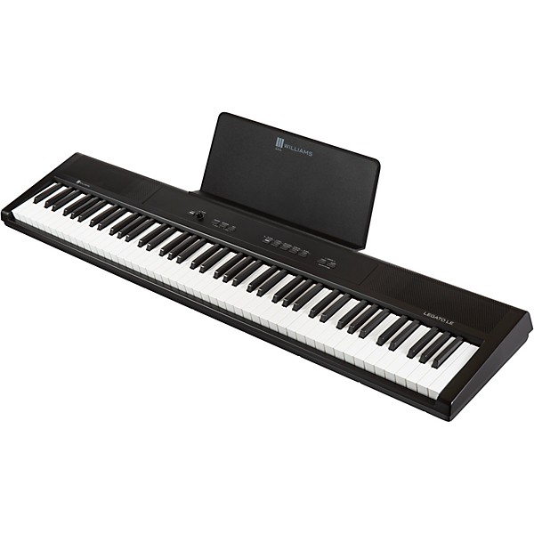 Williams Legato LE 88-Key Digital Piano With Power Supply & Sustain Pedal