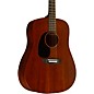 Martin D-17 All Mahogany Left-Handed Dreadnought Acoustic Guitar Natural thumbnail