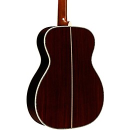 Martin OM-45 Spruce-Rosewood Left-Handed Orchestra Acoustic Guitar Natural