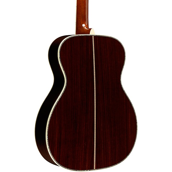 Martin OM-45 Spruce-Rosewood Left-Handed Orchestra Acoustic Guitar Natural