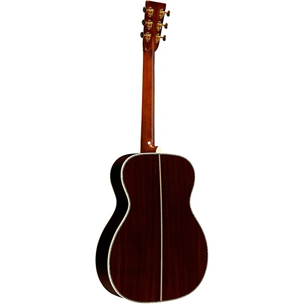 Martin OM-45 Spruce-Rosewood Left-Handed Orchestra Acoustic Guitar Natural