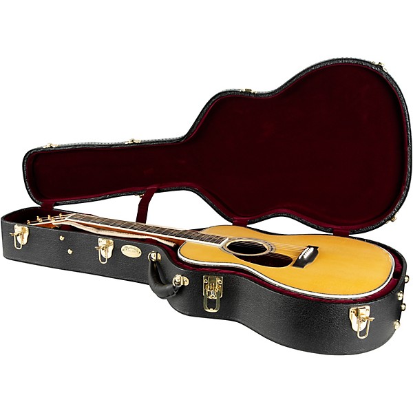 Martin OM-45 Spruce-Rosewood Left-Handed Orchestra Acoustic Guitar Natural