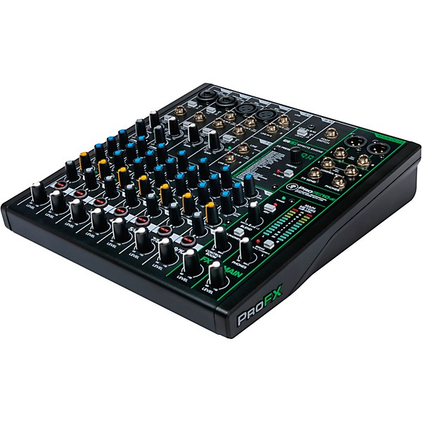 Mackie ProFX10v3 10-Channel Mixer With Gator Mixer Bag and Cables