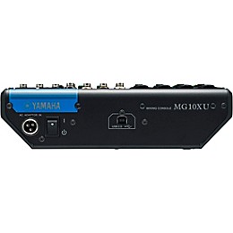 Yamaha MG10XU 10-Channel Mixer With Gator Mixer Bag and Cables