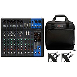 Yamaha MG12XUK 12-In 2-Bus Mixer With Gator Mixer Bag and Cables
