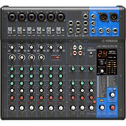 Yamaha MG12XUK 12-In/2-Bus Mixer With Gator Mixer Bag and Cables