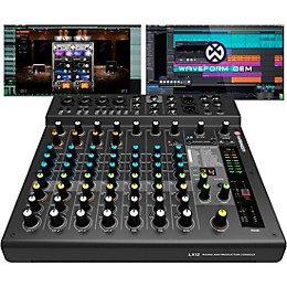 Harbinger LX12 12-Channel Analog Mixer With Gator Mixer Bag and Cables