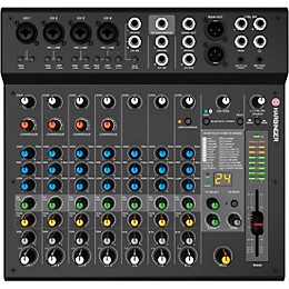 Harbinger LX12 12-Channel Analog Mixer With Gator Mixer Bag and Cables