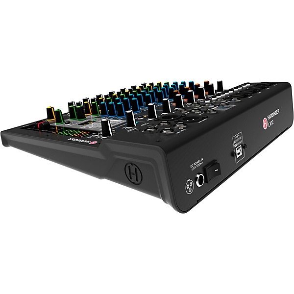 Harbinger LX12 12-Channel Analog Mixer With Gator Mixer Bag and Cables