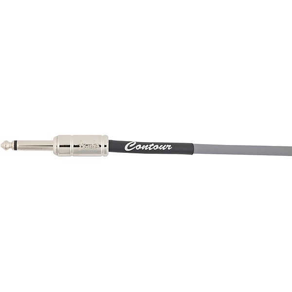 Fender Straight to Straight Instrument Contour Cable 18.6 ft. Inca Silver