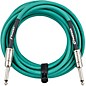Fender Straight to Straight Instrument Contour Cable 18.6 ft. Sherwood Green thumbnail