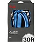 Fender Straight to Straight Instrument Contour Cable 30 ft. Lake Placid Blue