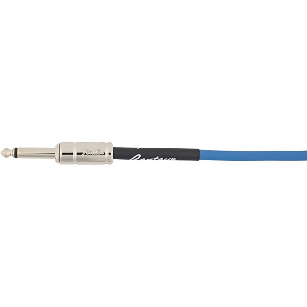 Fender Straight to Straight Instrument Contour Cable 30 ft. Lake Placid Blue
