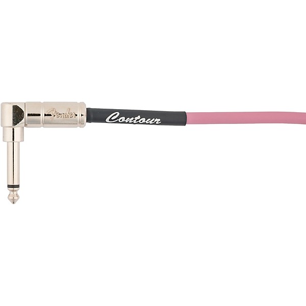 Fender Straight to Straight Instrument Contour Cable 30 ft. Burgundy Mist