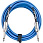 Fender Straight to Straight Instrument Contour Cable 10 ft. Lake Placid Blue thumbnail