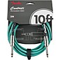 Fender Straight to Straight Instrument Contour Cable 10 ft. Sherwood Green