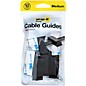 Wrap-It Storage Straps Cable Guides - Medium (10-Pack) Black - Adhesive Backed Cable and Wire Clips Black thumbnail