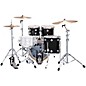 DW SSC Collectors Series 4-Piece Satin Oil Shell Pack With 20" Bass Drum Ebony Satin Oil