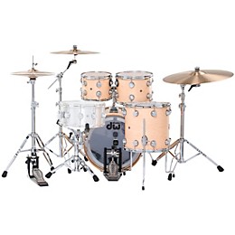 DW SSC Collectors Series 4-Piece Satin Oil Shell Pack With 20" Bass Drum Natural Satin Oil