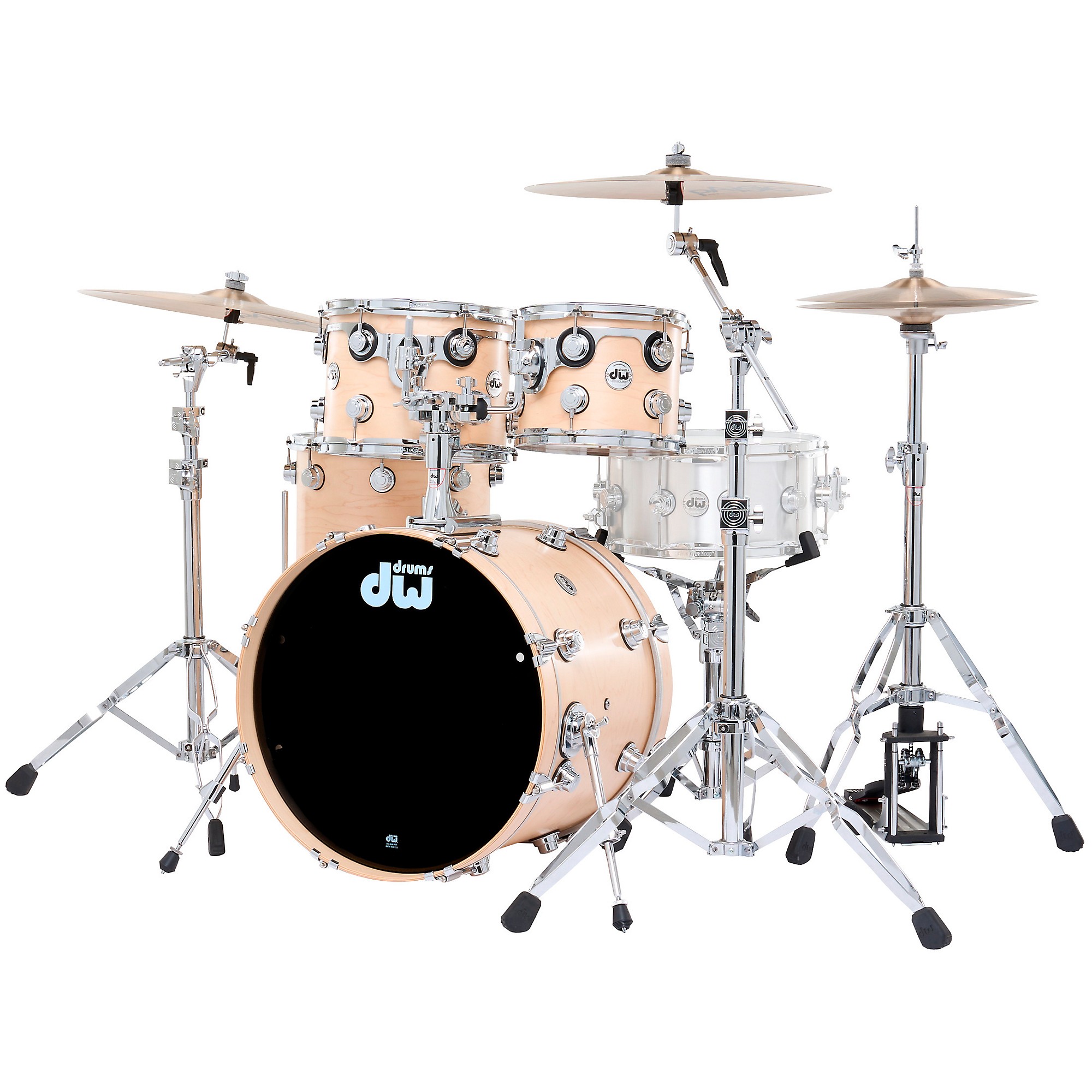 DW SSC Collectors Series 4-Piece Satin Oil Shell Pack With 20