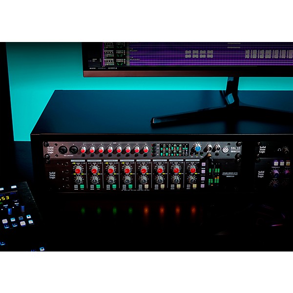 Solid State Logic SSL 18 USB-C Audio Interface with Alpha 8 Expander & UF1 DAW Control Center Bundle