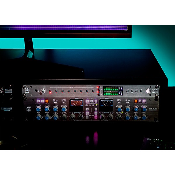 Solid State Logic SSL 18 USB-C Audio Interface with Alpha 8 Expander & UF1 DAW Control Center Bundle