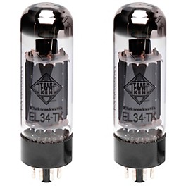 TELEFUNKEN EL34-TK Power Tubes Quad TELEFUNKEN EL34-TK Power Tubes Pair